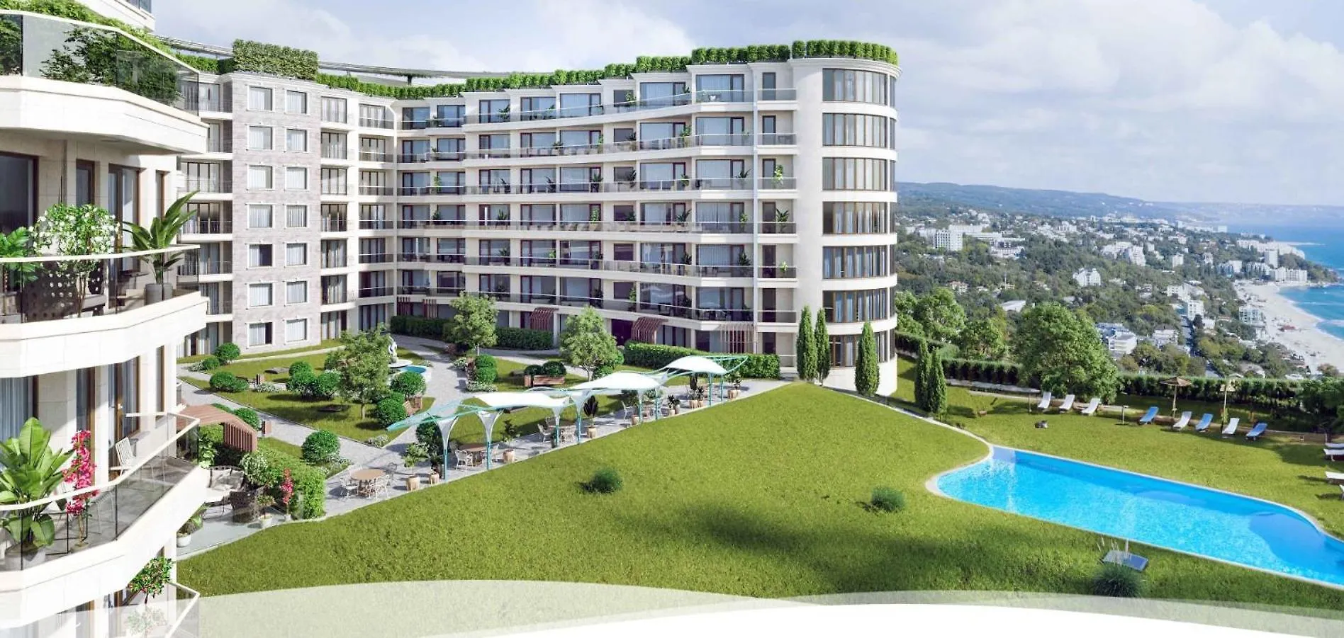 Skyline Apartment 42 ヴァルナ